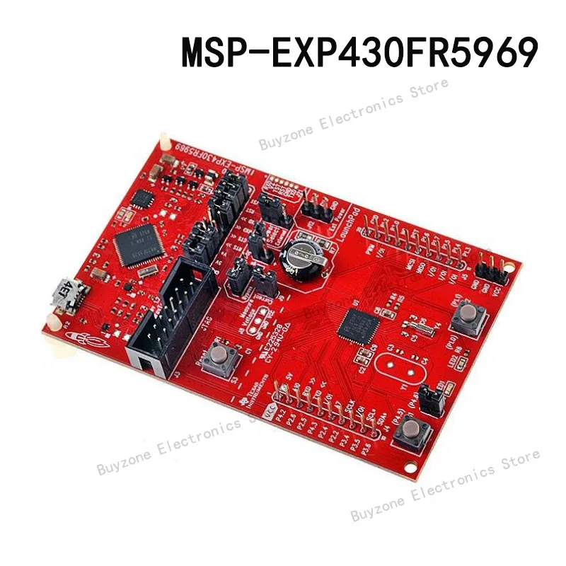 

MSP-EXP430FR5969 MSP430FR5969 LaunchPad™ MSP430FR5 MCU 16-Bit Embedded Evaluation Board