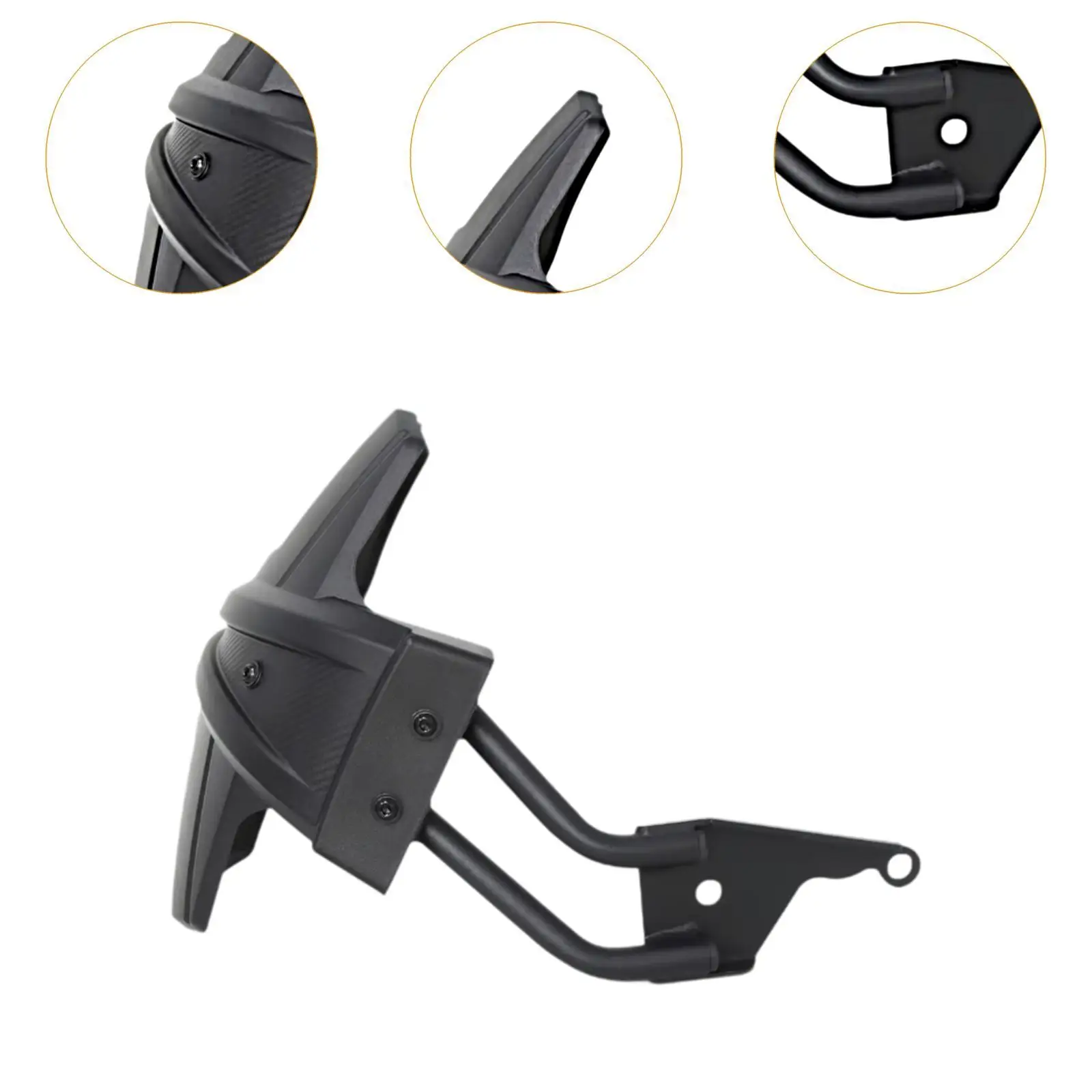 

Rear Fender Motorbike Mud Flap Splash Guard Premium Material for 368G Motorcycle Outdoor Riding