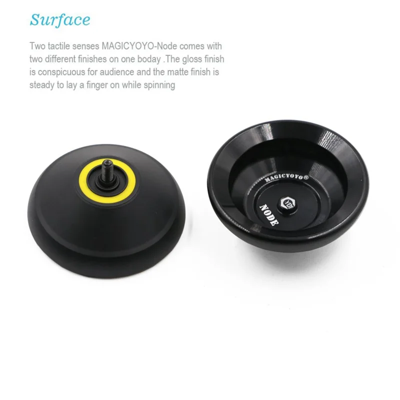 FBIL-Magicyoyo 2 Set Yoyos per bambini Yoyo per principianti con guanti Borsa portaoggetti per corda corta estrattore, Y01 e K2P