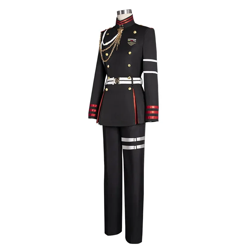 أزياء أنيمي ساروف أوف ذا إند جورين إشينوز أزياء أنيمي التأثيرية شعر مستعار هيراجي شينيا أواري نو سيراف زي الهالوين العسكري