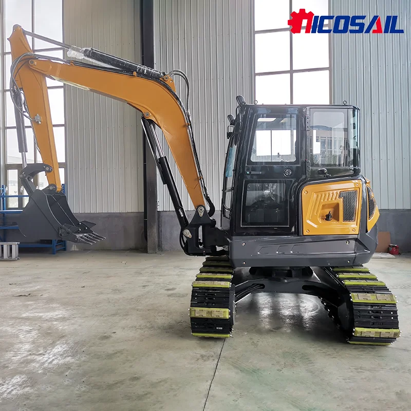 

Бесплатная доставка Nicosail 6,5 тонны Kubota Engine Crwaler Экскаваторы Гидравлический маленький экскаватор EPA Домашний мини-экскаватор на продажу