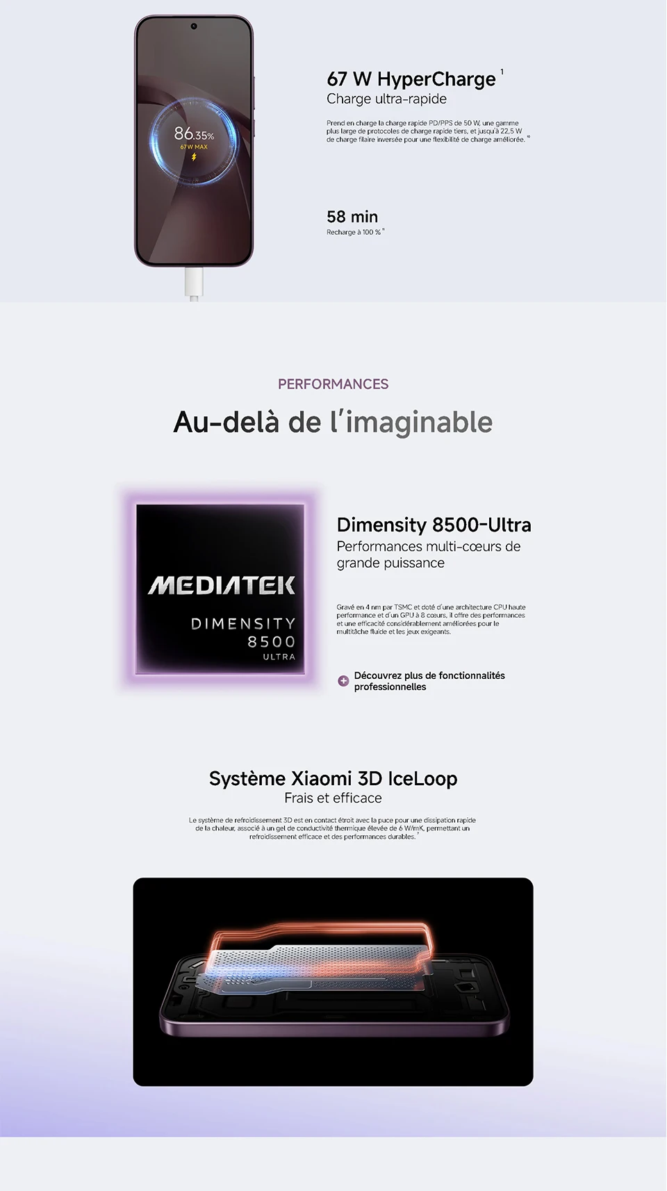 Xiaomi 17T 5G, NFC, MediaTek Dimensity 8500-Ultra, 6.59 inches, 120 Hz, 50 MP Leica main camera, 6500 mAh battery, IP68