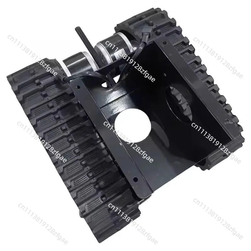 Electric Crawler Tank Accessories Beach Electric Car Outdoor Entertainment Chassis Iron Frame Dual Motor Battery Optional