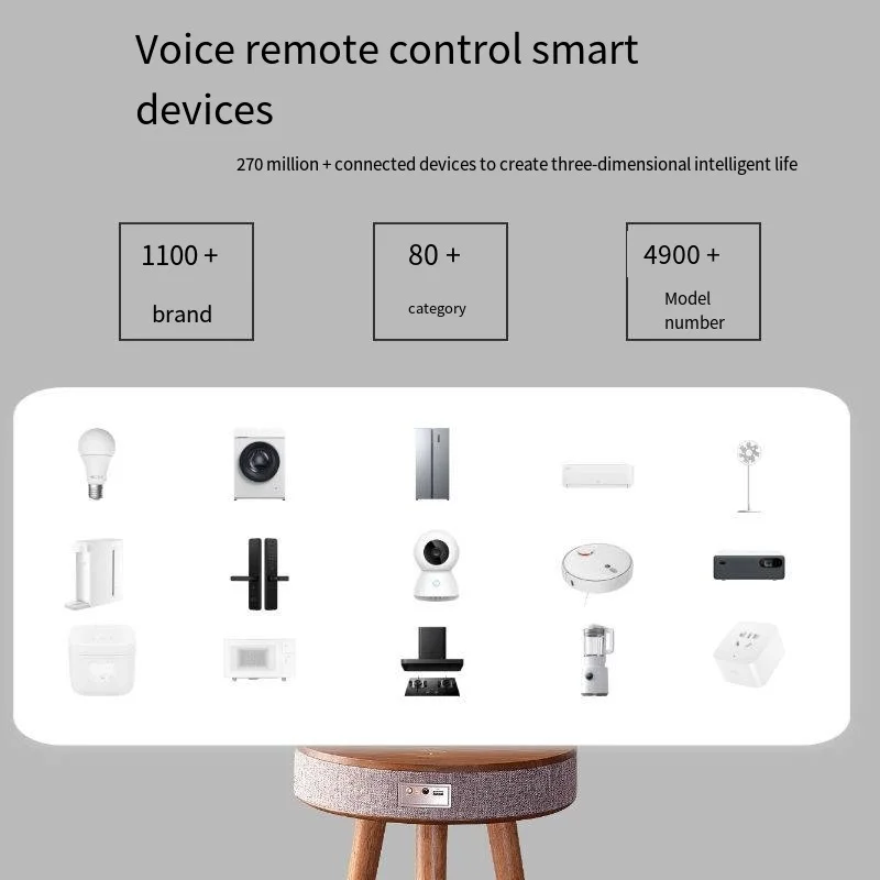 Mesa de café leve inteligente, mesa pequena, alto-falante bluetooth, agregado familiar, canto móvel, muitos áudio sofá borda, luxo