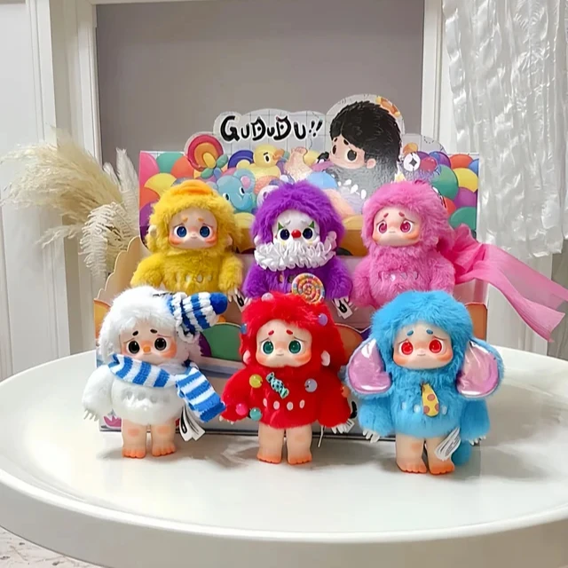 

I'm GuDuDu Series Blind Box Cute Gududu Vinyl Plush Doll Mystery Box Cute Action Figure Surprise Bag Pendant Anime Doll Gift Toy