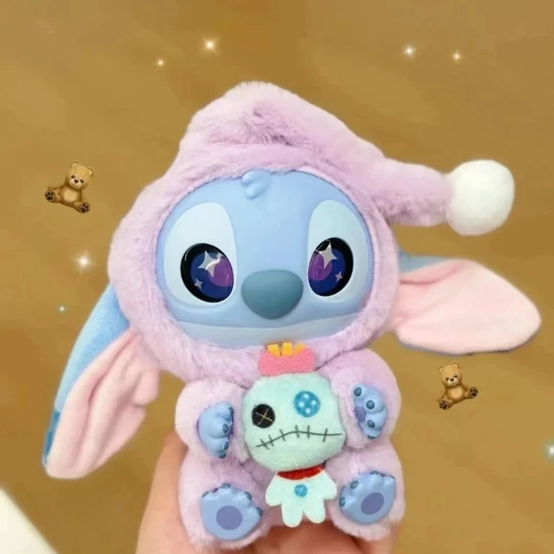 

﻿ Blind Box kawaii Stitch No Matter How Tired You Still Need Take Bite Cute Doll Collection High Quality Version Surprise Gifts