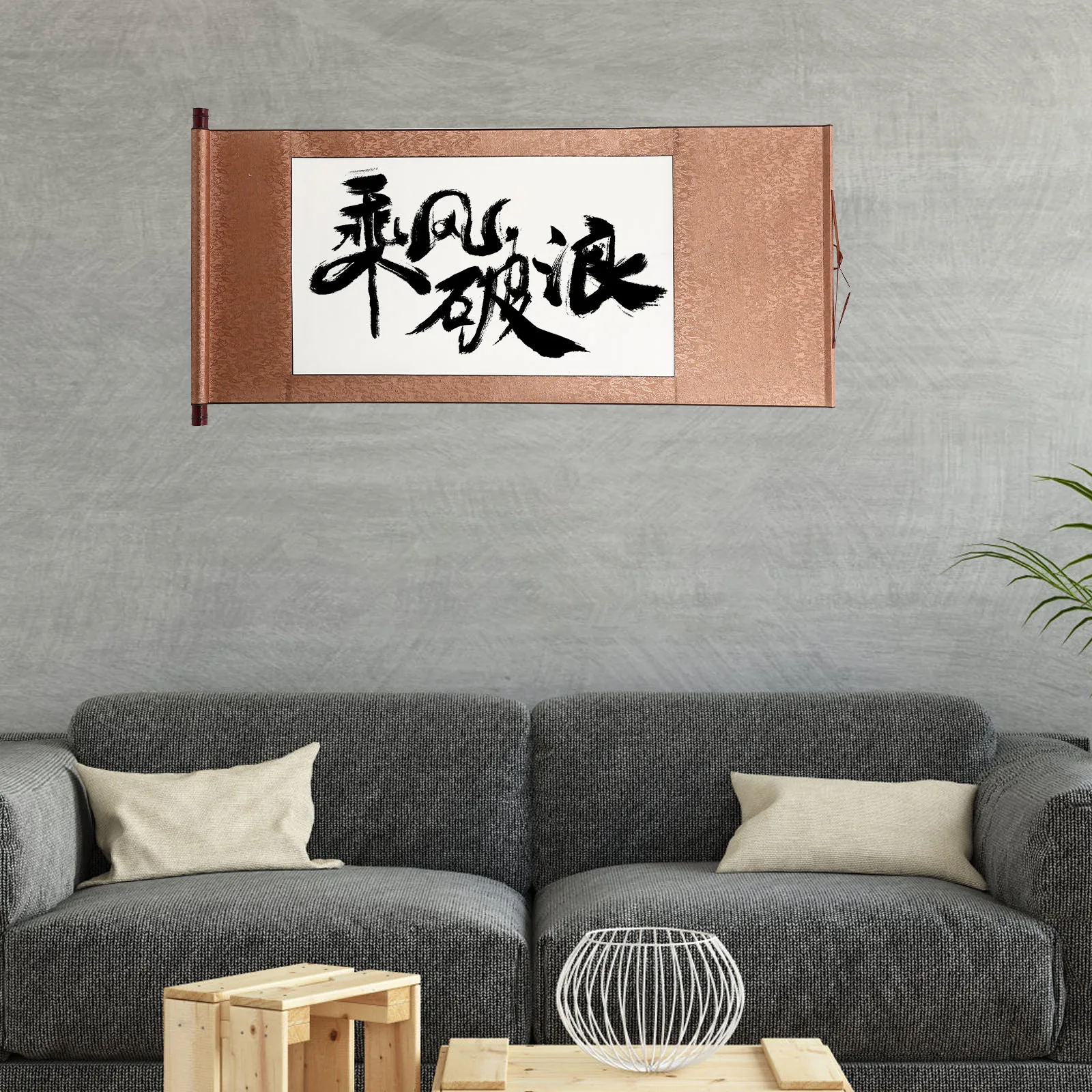 

2Pcs Portable Blank Calligraphy Scroll Paper Professional Multi-Function Painting Supply for Kids Adults Writing Practice Tool