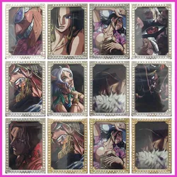 Anime ONE PIECE Rare Limited Metal Cards Sanji Yamato Teach Hancock Robin Zabawki dla chłopców Karty kolekcjonerskie Prezent urodzinowy