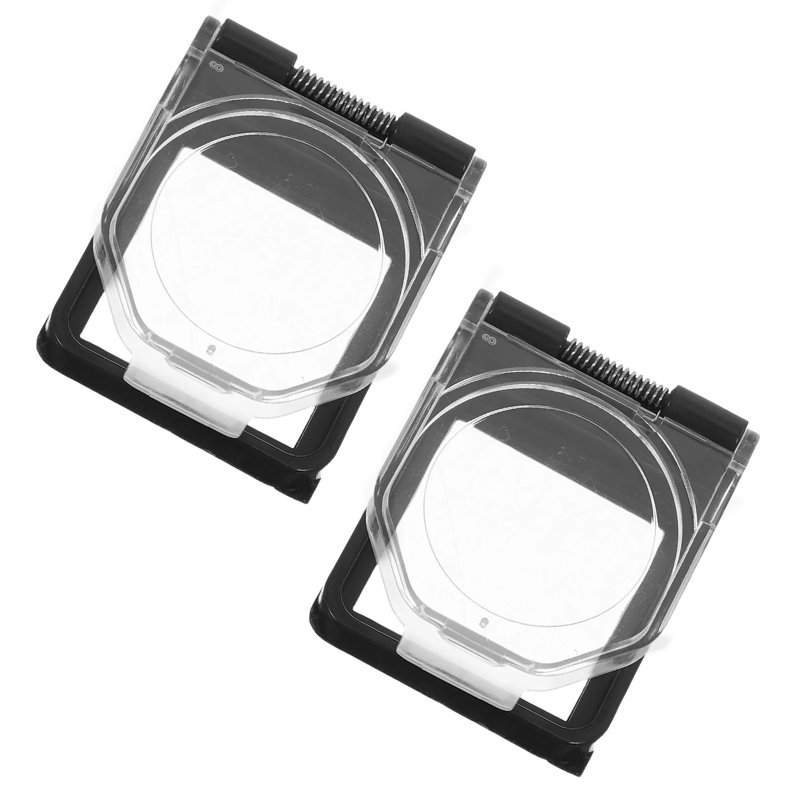 

2Pcs Power Button Cover Square Self-Adhesive Protective Cap for Pc Car Ignition Engine Start Switch Industrial Control Panel