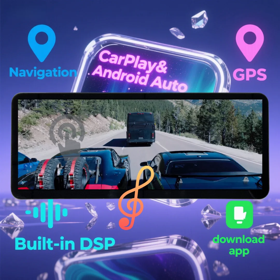 14.6 Car Radio For Mercedes Benz GLC X253 2016-2019 Wireless Carplay Android Auto Multimedia Player Gps Navigation Intelligent