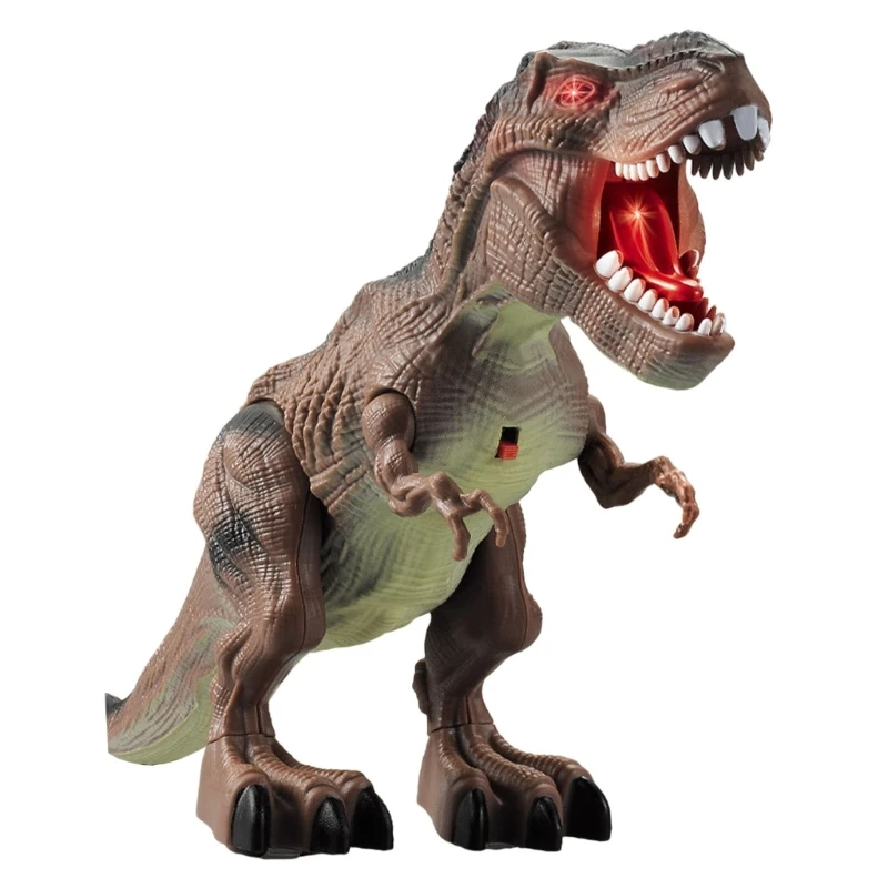 Glowing Dinosaur Walking Toy with Light&Sound for Boy and Girls Interactive Play