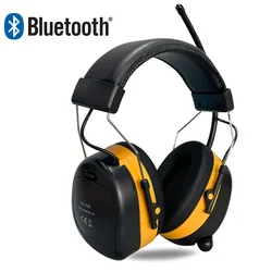 Słuchawki elektroniczne 5.0 nauszniki Bluetooth strzelanie ochrona słuchu do polowania redukcja hałasu profesjonalne taktyczne