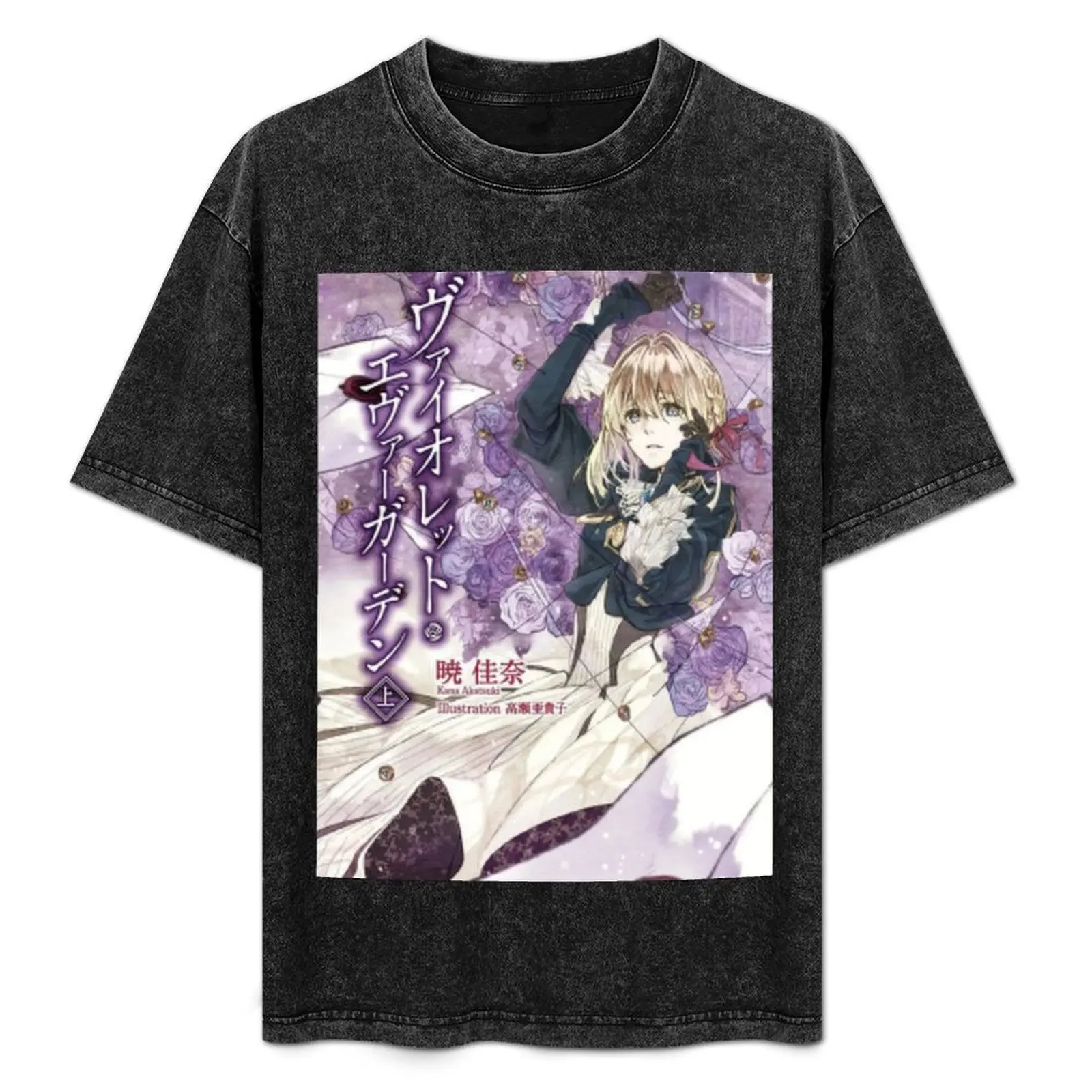 

Violet Evergarden T-Shirt custom t-shirts Short sleeve tee anime clothes oversized t shirt mens designer t shirt