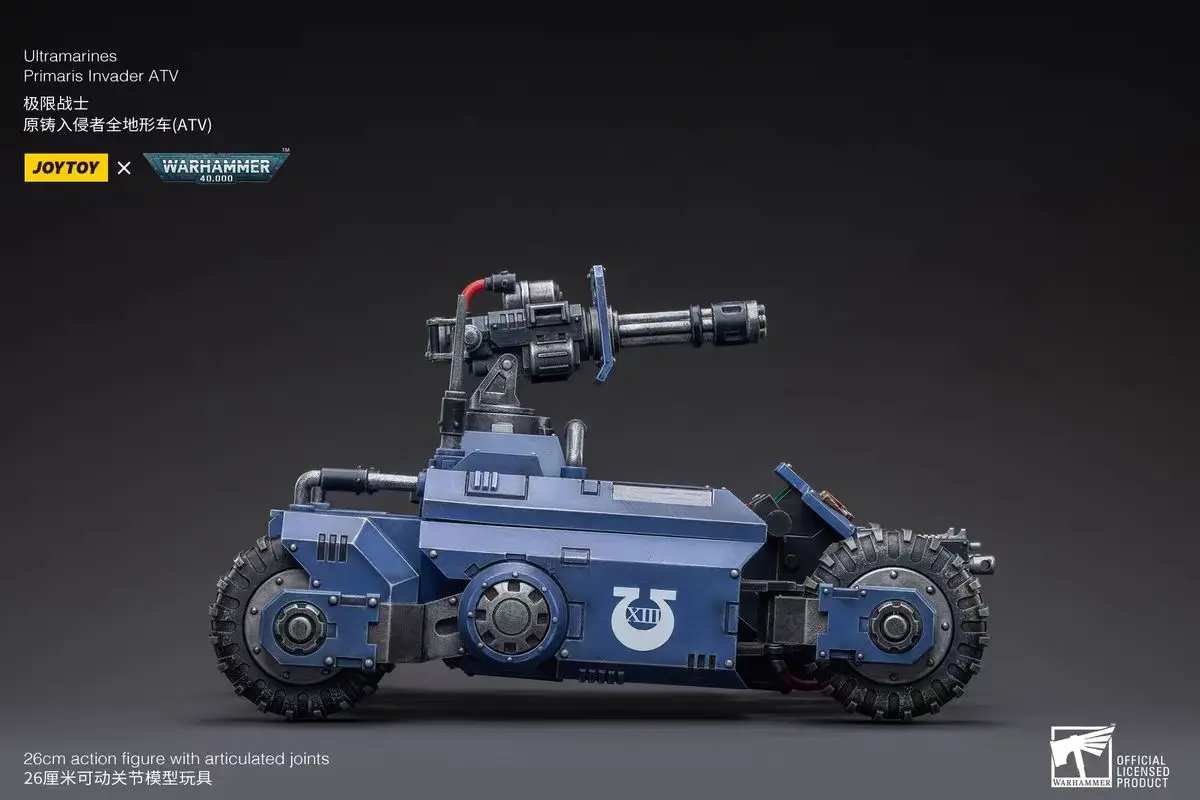 

【В наличии】JOYTOY Warhammer 40K Ultramarines Primaris Invader ATV 1/18 подвижная модель игрушки в подарочной коллекции