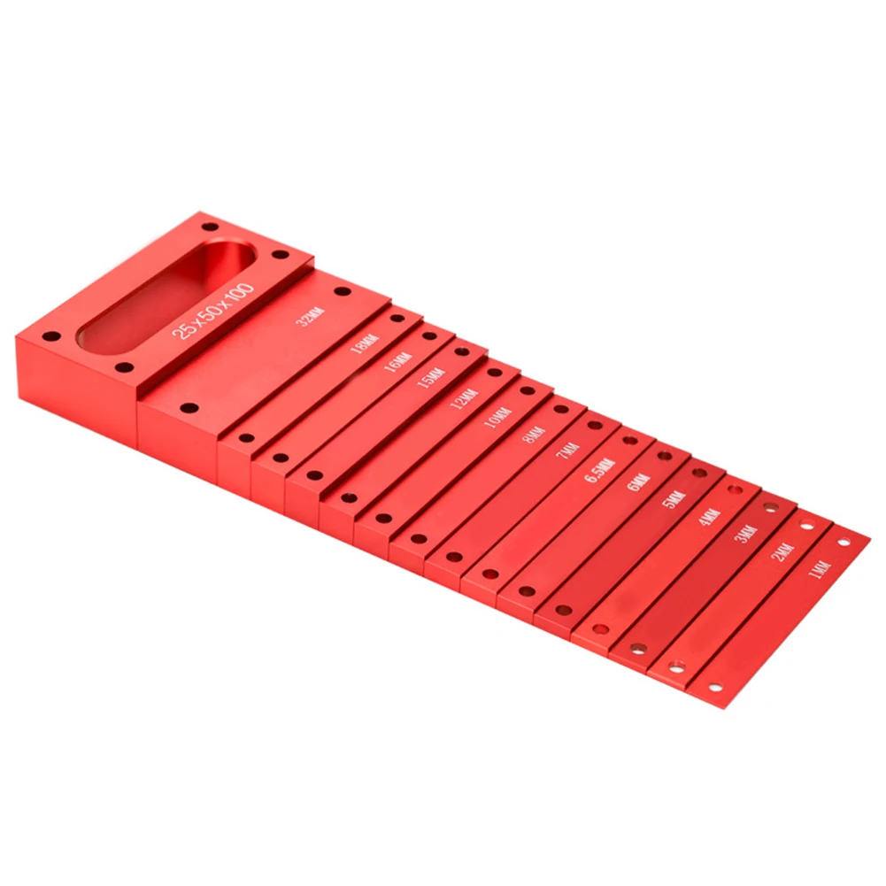 For Woodworking Gauge Block for Height Measurement For Precision Design for Various Projects Made from Aluminum Alloy