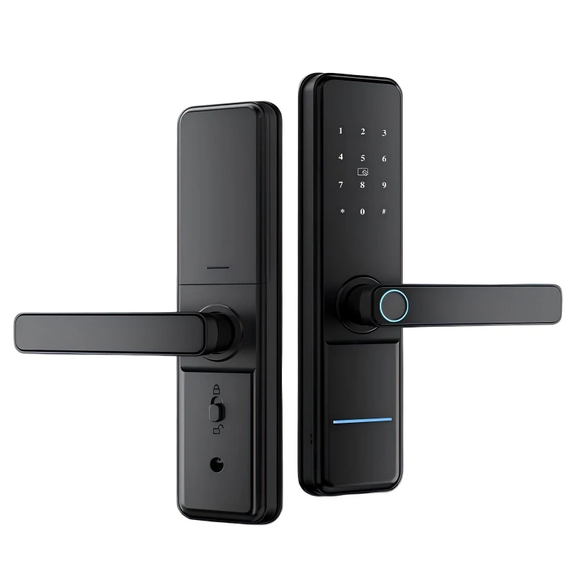 

Intelligent Fingerprint Doorlock Zigbee Tuya Wifi TTlock APP Remote Control Hotel Smart Door Lock
