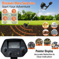MD-4030 Metal Detector Detection Instrument Underground Metal Detector Metal Finder Gold Detector Hunter Treasure Gold Digger