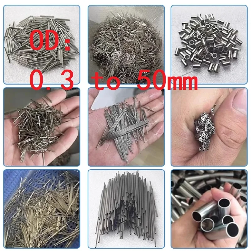 1pc Outer diameter  0.3 1 1.5 2 3 4 5 6 7 8 9 10 11 12 13 14 15-40 42 45 48 50mm 304 Stainless Steel Pipes Precision Tubes