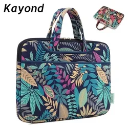 Brand Kayond Handbag Laptop Bag 12,13.3,14,15.4,15.6 Inch,Shockproof Lady Women Sleeve Case For MacBook Air Pro Notebook PC