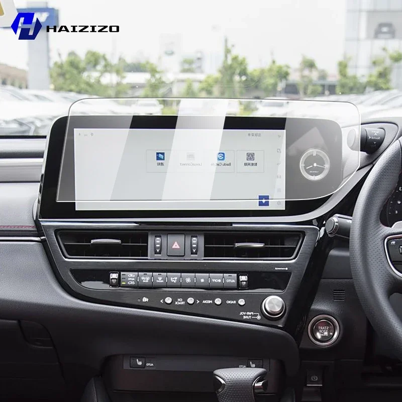 

For Lexus ES 2021-2024 Tempered Glass Car Navigation Screen Protector Film Dashboard Monitor Screen Protective Film Accessories