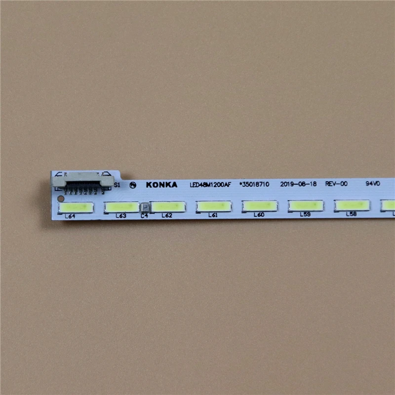 Светодиодные панели для KONKA LED48M1200AF 35018709 35018710 35018711, светодиодные полосы подсветки, матричные светодиодные лампы, ленты для линз 37024301