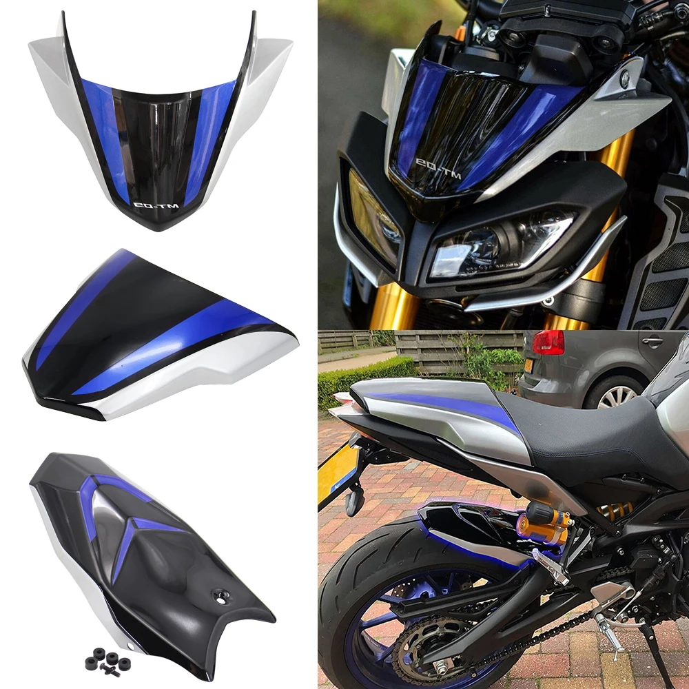 2019 2020 New Motorcycle Accessories For YAMAHA MT09 Fender Rear Hugger Windshield Deflector MT-09 MT 09 Rear Seat Cover Fairing