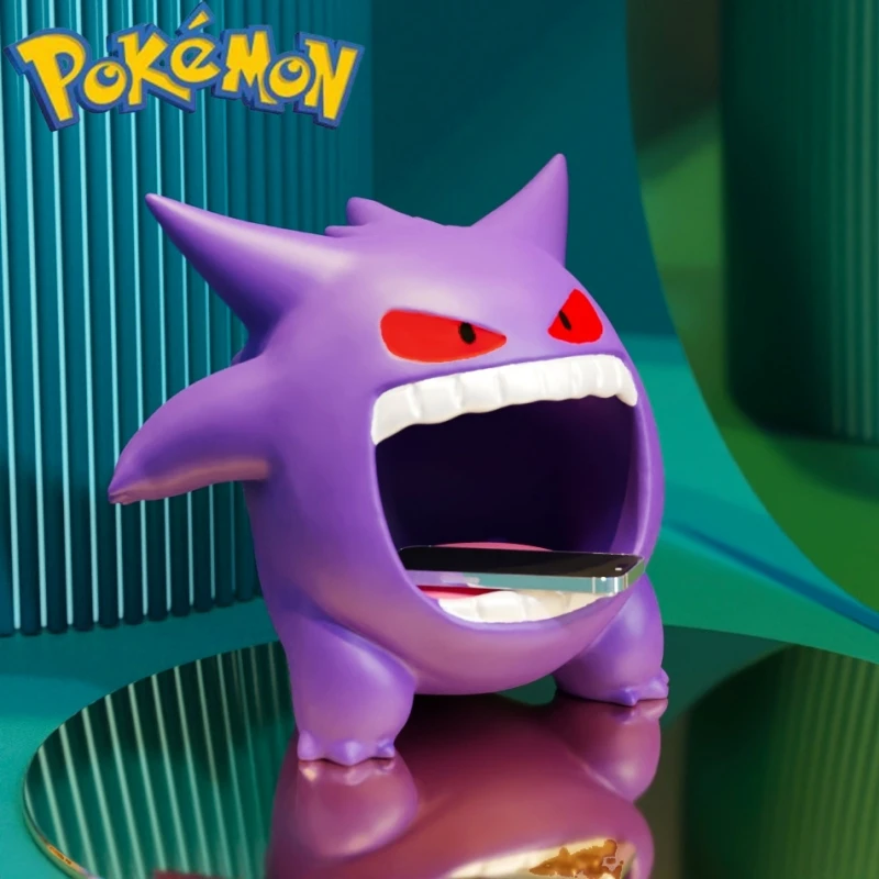 

Tide Play Cartoon Pokemon Hand Decoration Geng Ghost Porch Tabletop Decoration Indoor Tabletop Decoration Gift Children'S Toy