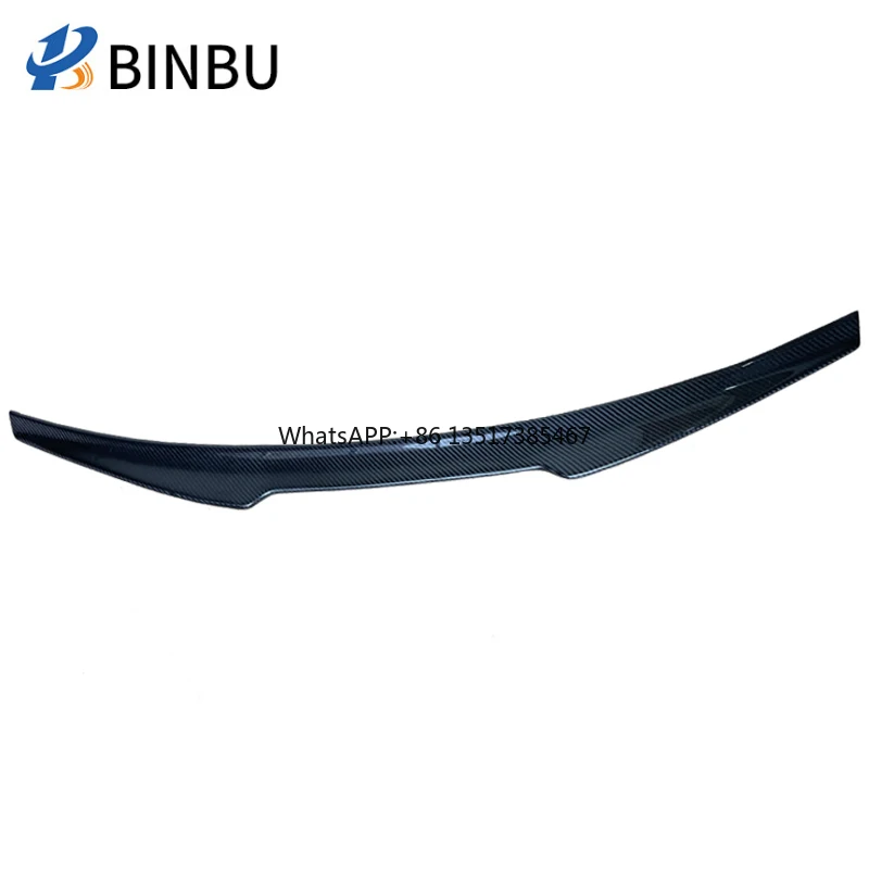 Suitable for Porsche Panamera Carbon Fiber Tail Wing Car Modification Panamera 971 Fixed Wing Rear Spoiler