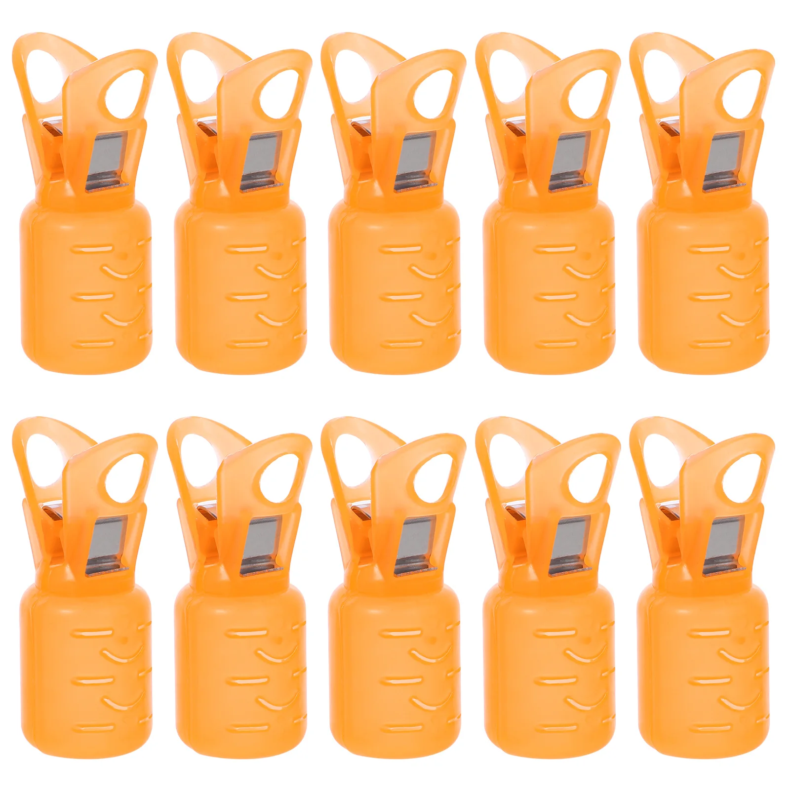 

10pcs Squid Needle Protective Cover Anti Scratch Hook Bonnet Safety Fishing Hook Guard Thicken Cap Orange Small 001 Sea Fishing