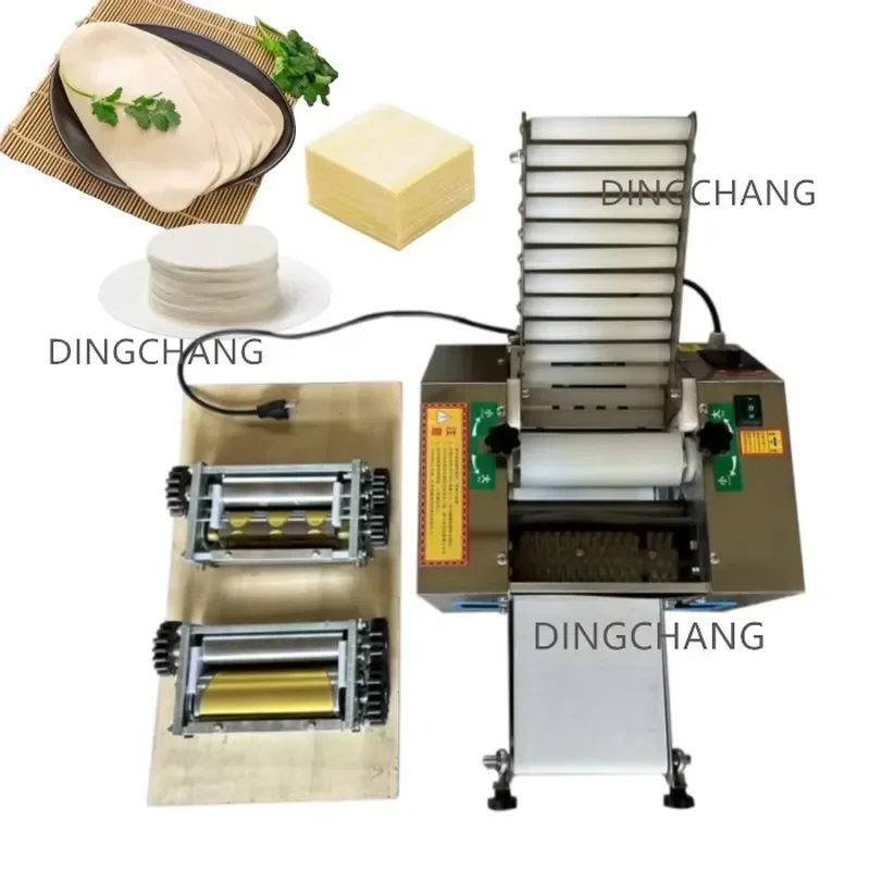 for Tabletop Automatic Empanada Disc Roti Chapati Maker Gyoza Dumpling Wrapper Making Machine Flour Tortilla Machine