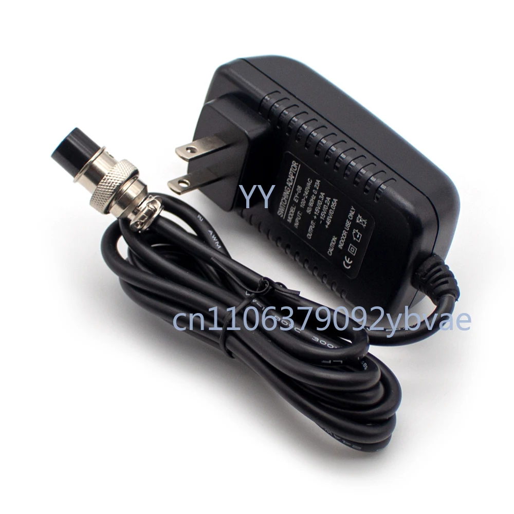 AC 100-240V EY-08 Mixer Transformer Power Adapter External Power Supply 4 Holes Output ±15V +48V