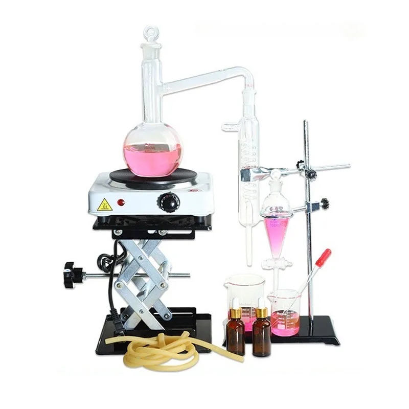 500/1000ML Essential Oil Extraction Separator Device Distillation Equipment Water Distiller Machine Purification Extraction Tool