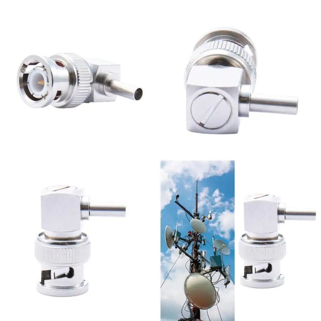 

Y1UB BNC-JW1.5 RG58 Coax Joint BNC Feeder Male Female Copper Connectors Adapter