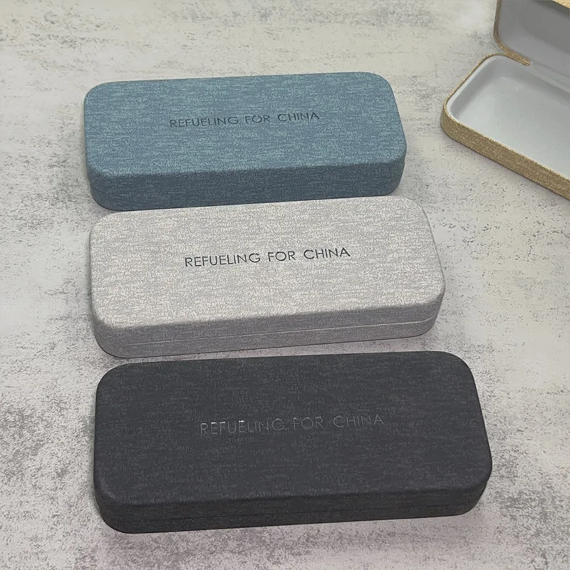 Fashionable Square Portable Anti-Stress Glasses Storage Box Personalized Simple Hard Shell Glasses Case