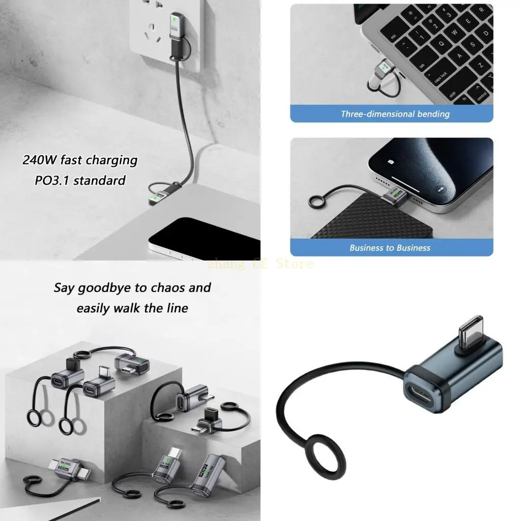 

M5TD Transfer USB4 0 Extension Port 80Gbps Speed Strong Metal Body Quick Arrangement