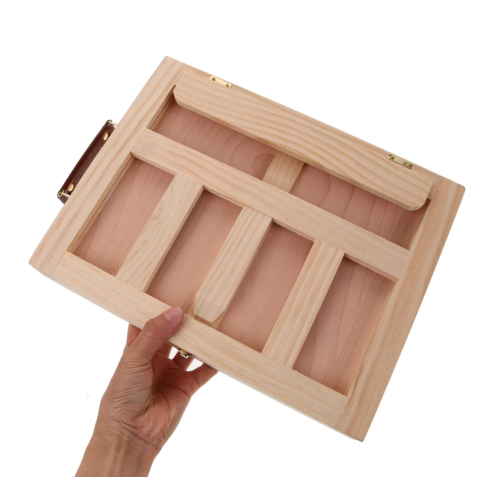 

Wood Sketch Easel with Drawer Lightweight Collapsible Design High Strength Impact Resistant Outdoor Indoor Use