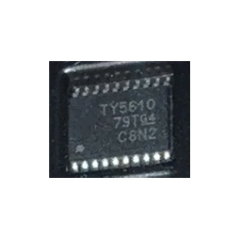 10PCS  TLV5610  TLV5610IPWR  TY5610  Digital Analog Converter Chip  TSSOP-20 100% Quality New Original