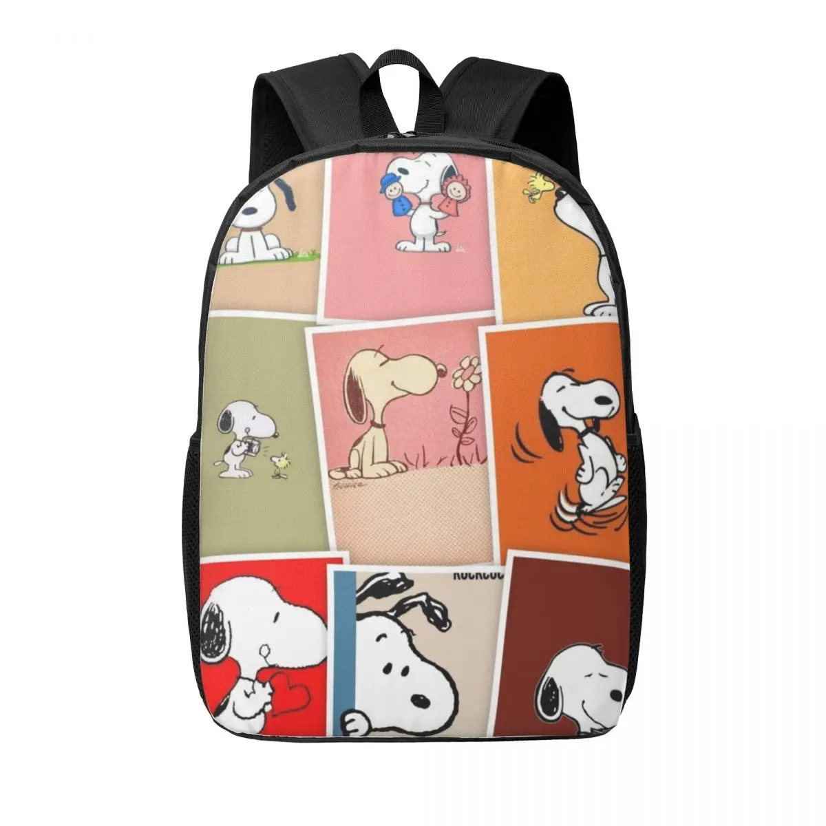 

Snoopy Basic 17-Inch School Backpack - Minimalist and Stylish Backpack for Teens and Young Adults