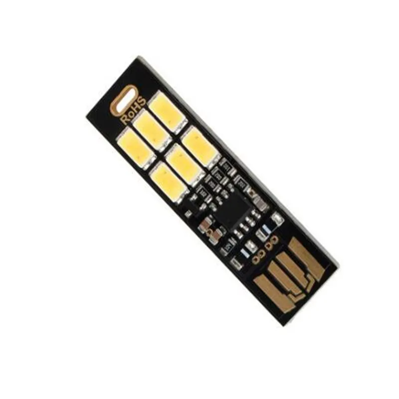 Mini 5730 USB 6 LED Light 5V Touch Sensor Dimmable Night Light for Power Bank Computer Laptop Book Reading Table Lamp for Home