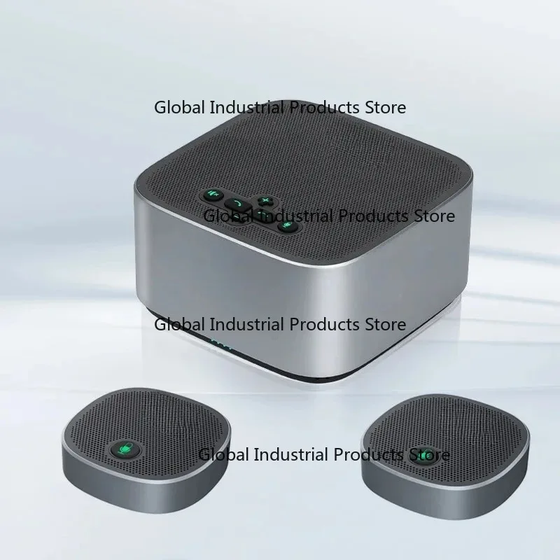 Wireless/USB Noise Reduction 12 Meter Voice Pickup 8x Microphone USB Audio Video Conference Speakerphone
