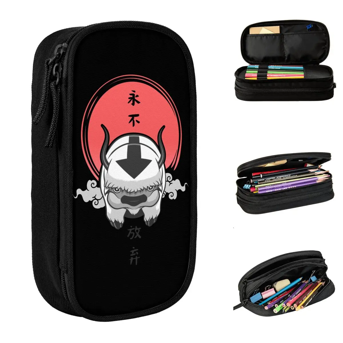 

Fashion Avatar-The Last Airbender Pencil Cases Pencilcases Pen Box for Girls Boys Big Capacity Pencil Bags Gift Stationery