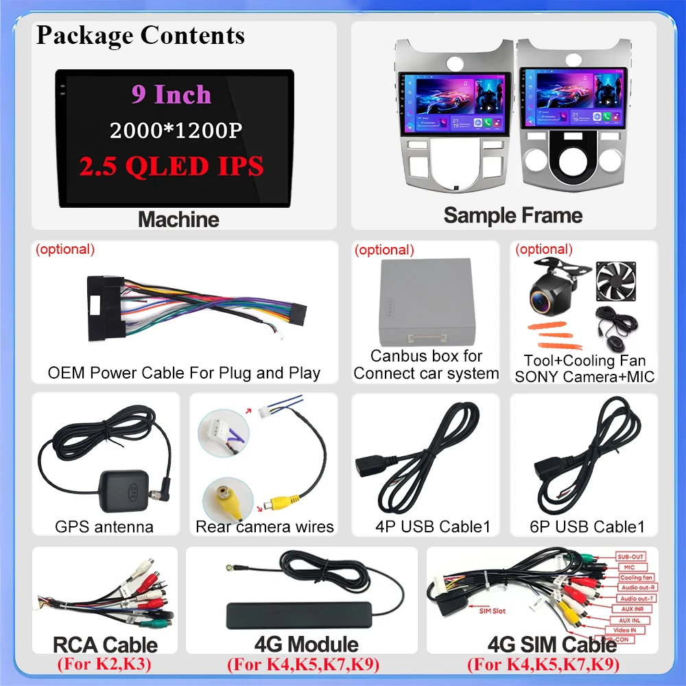 أندرويد 15 راديو السيارة لكيا فورتي سيراتو 2008 2009 2010 2011 2012 2013 2014 سيارة ستيريو مشغل وسائط متعددة أندرويد السيارات لتحديد المواقع واي فاي #6