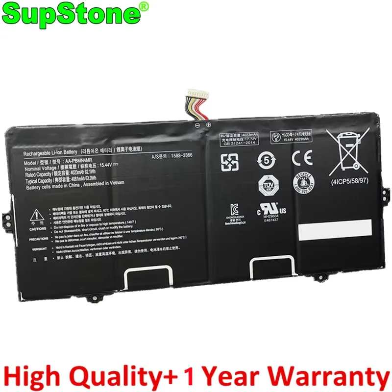 

SupStone AA-PBMN4MR Laptop Battery For Samsung Galaxy Book Pro 360 13,NP930QDB NP930QED NP930XDB 1588-3366 BA43-00397 BA4300397