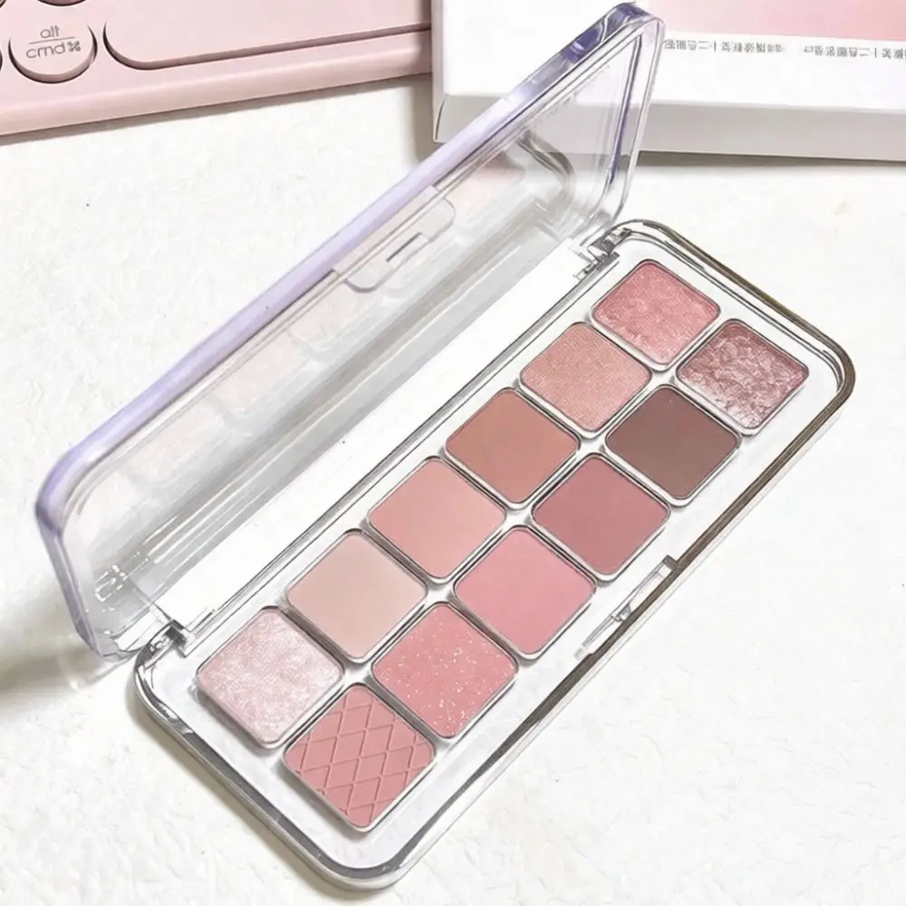 Twelve Color Matte Eyeshadow Palette Aesthetic Low Saturation Shades Highly Pigmented Professional Makeup For Beginners Travel