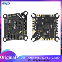 GEPRC TAKER F411-12A-E 1-2S AIO F411 Flight Controller 4in1 12A ESC BMI270 ELRS 2.4G 3.0 RX 25.5X25.5mm DarkStar20 Cinewhoop RC