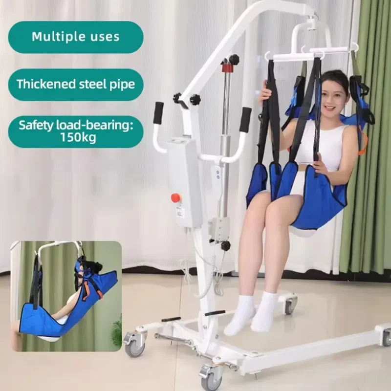 Electric Transfer Lift Chair Adjustable Mobility Aid for Elderly Disabled Patients Home Care Rehabilitation Equipment Heavy