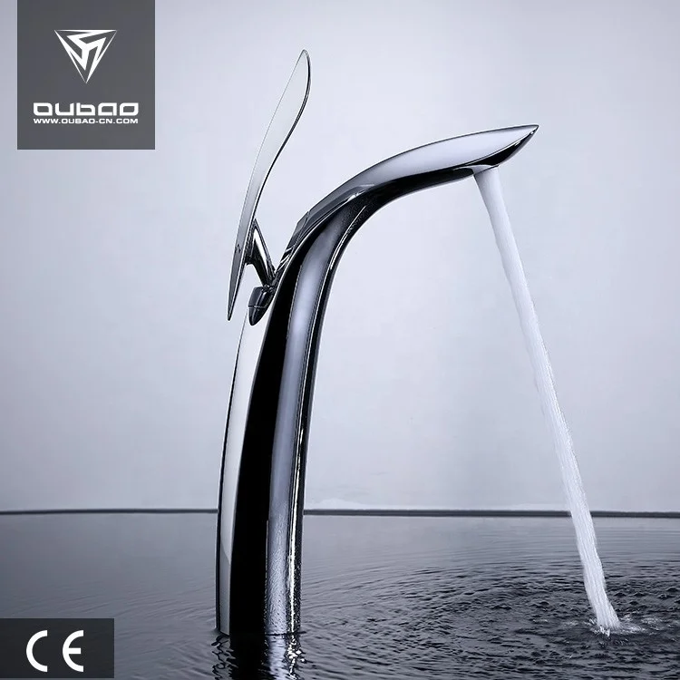 Modern Chrome Vessel Bathroom Faucet Basin Mixer Tap