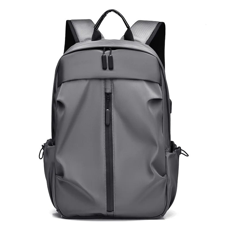 Fashionable And Trendy Casual Men's Backpack Computer Bag With Charging Port Waterproof Factory Price Knapsack Mochilas