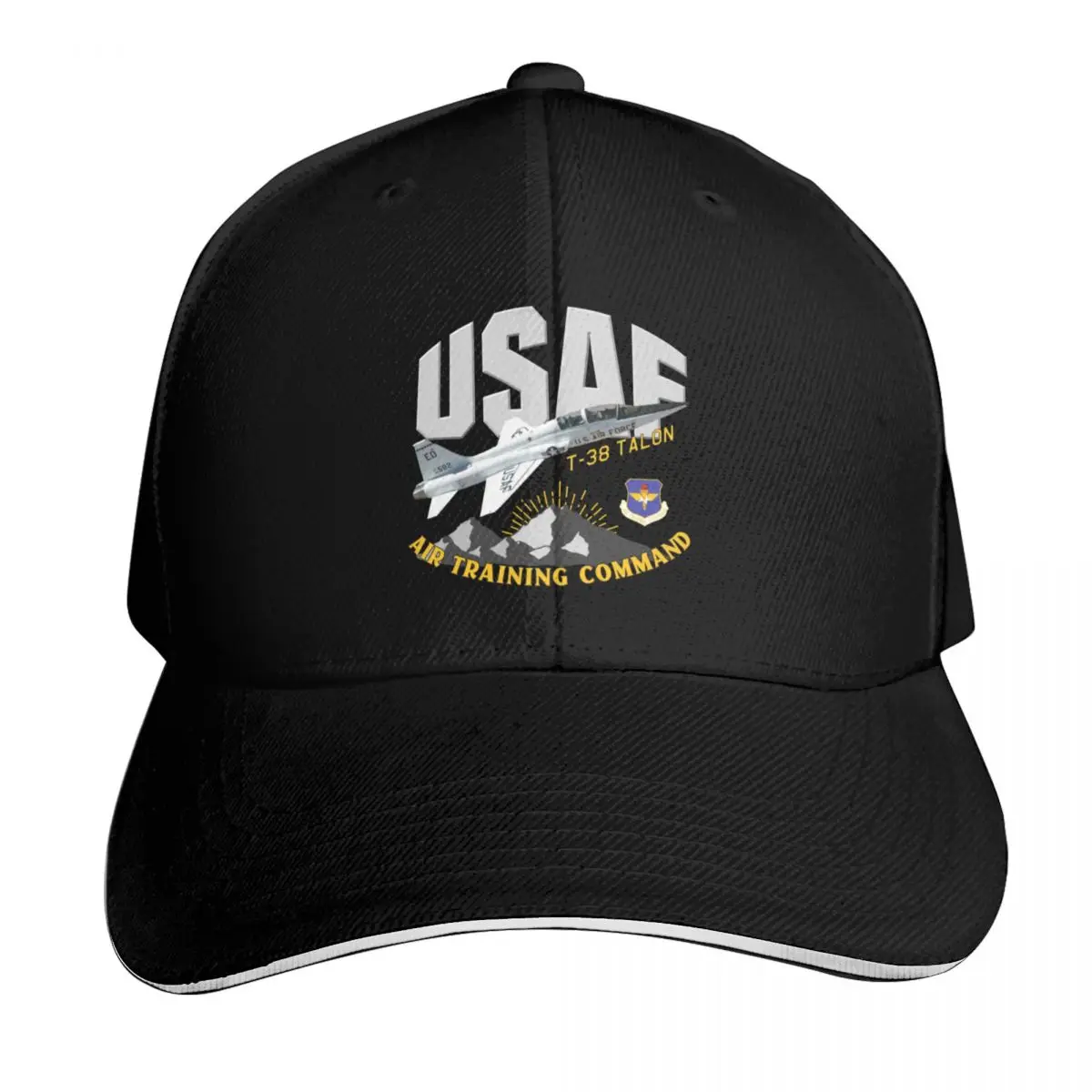 Air Training Command T-38 Talon Baseball Cap Outdoor Golf Running Hiking Summer Beach Travel Streetwear Hip Hop Trendy