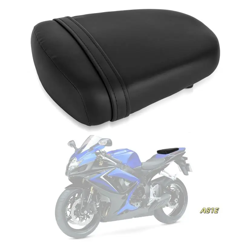 وسادة المقعد الخلفي الجلود المقعد الخلفي حقيبة المقعد الخلفي لسوزوكي GSXR600 GSXR750 دراجة نارية وسادة وسادة لسوزوكي
